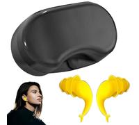 Bouchons d'oreille pour dormir - 3 couches réutilisables en silicone souple - Bouchons d'oreilles pour moto, concert, maison, avion, vol, travail, construction, festival, moto de nuit