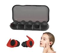 Bouchons d'oreille pour dormir sur le côté, bouchons antibruit, 2 paires de protections auditives insonorisées avec ajustement confortable, dispositif de sommeil flexible, accessoire PE