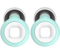 Bouchons d'oreille - Protection auditive - Conçus pour la moto - Réduction du bruit de 27 dB - 8 embouts interchangeables - Couleur : bleu
