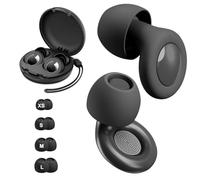 Bouchons d'Oreilles Anti Bruit 30dB Réutilisables en Silicone - Protection Auditive Pour Dormir, Concerts, Voyages - XS/S/M/L