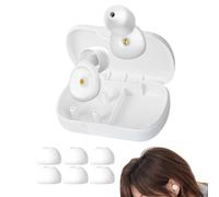 Bouchons d'oreilles anti-bruit en silicone pour dormir, protection auditive pour les voyages, ronflement, avion, travail, concert, festival, construction de moto, réutilisables
