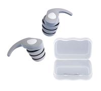 Bouchons d'oreilles anti-bruit en silicone super doux et confortable avec haute fidélité pour musiciens avec boîtier, réduction du bruit de 25 dB