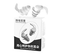 Bouchons d'oreilles antibruit en silicone insonorisés réutilisables | Bouchons D'oreilles Réduction De Bruit pour Travail Avion Moto Natation Construction Festival Concert Femmes Et Hommes