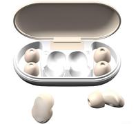 Bouchons d'oreilles antibruit réutilisables et lavables 36 dB (blanc) | Design malléable, s'adapte aux contours de l'oreille, soulage la pression, prévient la douleur, confortable à porter à long