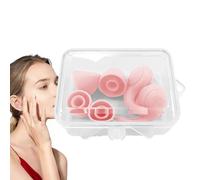 Bouchons d'oreilles antibruit - Technologie de filtrage acoustique, joint e | Bloqueurs de ronflements, bouchons d'oreilles souples pour la sensibilité au bruit, aide au sommeil confortable en Silicone,