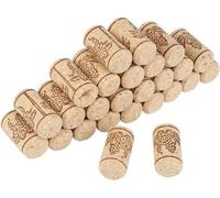 Bouchons en liège de qualité supérieure pour l'embouteillage de vin à domicile - 100 pièces, 22x44 mm, joint étanche de haute qualité et bois durable
