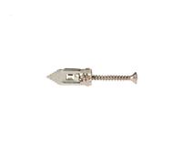 100 chevilles métalliques avec vis à clouer Rawlplug Tap-It 30mm