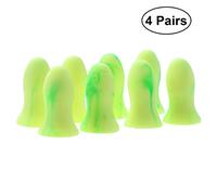 Bouchons Oreilles Anti-Bruit Mousse PU, 4 Paires pour Sommeil Profond | Protection Auditive Ronflements et Bruits Environnants, Design Ergonomique Confortable