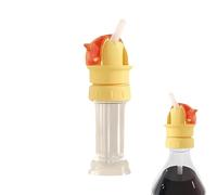 Bouchons supérieurs pour bouteilles d'eau Adaptateur supérieur anti-goutte | Adaptateur pour bec de bouteille d'eau pour camping, pique-nique, voyage, crèche, école, enfants et filles