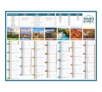 Bouchut Calendrier bancaire Planète - 32 x 42 cm - 2027