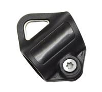 Boucle de harnais de débroussailleuse en aluminium robuste pour tube d'arbre de 2,5 cm, compatible avec modèles FS91R FS90R FS120 FS130 FS131R Noir