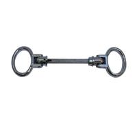 Boucle double chromé 142 VACHETTE - 1 portée de 14mm - carré 6x70 - 0084822
