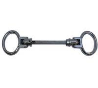 Boucle double chromé 142 VACHETTE - 1 portée de 14mm - carré 7x70 - 0084884