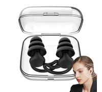 Boucles d'oreilles en silicone, bouchons d'oreille pour réduction du bruit, amélioration des bouchons d'oreille somnolents, prise pour concert en silicone, 25 à 28 dB, réduction quotidienne du bruit