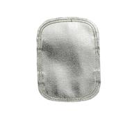 Bouclier de protection de main aluminisé avec dos en cuir Weldas