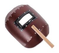 Bouclier de Soudage Professionnel Portatif avec Poignée en Bois | Protection Faciale pour Soudage Industriel, Acier et Verre, Usage Argon Arc, Sécurité Conforme