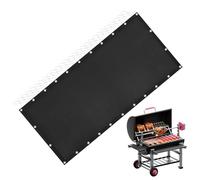 Bouclier mural de cuisinière en bois, bouclier thermique derrière Grill | Couvercle de réfrigérateur de jardin lourd pour le