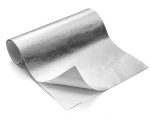 Bouclier thermique - Aluminium réfléchissant - Autoadhésif - 0,8 mm - 61 x 101,6 cm - Pour voiture et maison