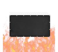 Bouclier thermique pour cuisinière en bois, bouclier mural de poêle à bois | Couvercle de réfrigérateur de jardin lourd pour le