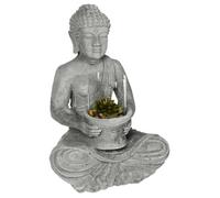 Bouddha assis Ishaan H.40cm ciment