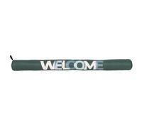 Boudin de porte en polyester avec message collection COLOR vert
