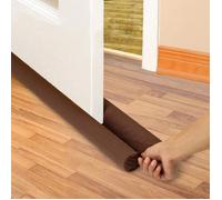 Boudin de Porte Isolant Froid Double Joint pour Porte 36 Inches, Bas de Porte Isolation Anti Bruit Poussière Stop