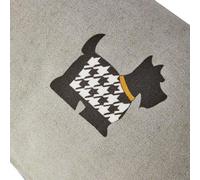 Boudin de porte Scottie Dog gris - Accessoire de porte - 22 x 90 cm - Boudin de porte décoratif