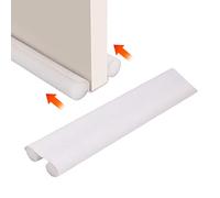 Boudin De Porte Sous Porte De 93 Cm, Bande D'étanchéité Pour Bas De Porte, Bande D'isolation Phonique Double Face, Bouchon De Joint En Mousse, Coupe-froid, Bloqueur De Poussière, Sous La Porte