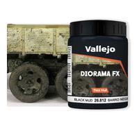 AV Vallejo VAL26812 Effet vieilli 200 ml - Boue épaisse noire