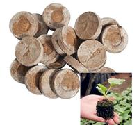 Boue Végétale Compressée De 3 X 1 Cm, 3 Cm De Diamètre, Bloc Nutritif Pour Plantation De Graines, Terreau Pour Plantes, Terreau Pour Rempotage, Fournitures De Jardinage