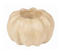 Bougeoir citrouille - Kraft