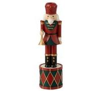 Bougeoir de Noël "Casse-Noisette" 25cm Rouge Rouge G