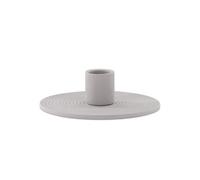 Paris Prix Bougeoir design en argile Dian Ø12 x 4 cm Gris