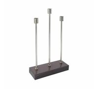 Bougeoir Design en Métal Paris Prix - Violet & Argent