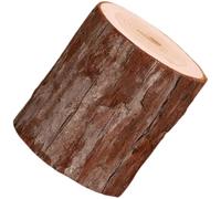 Bougeoir en Bois Compact pour Bougies Chauffe-Plat, Décoratif
