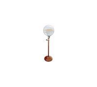 Bougeoir en bois cuivre, design simple - Chehoma, Rouille - H38 cm