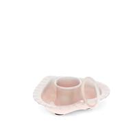 Bougeoir en forme de coeur en émail Rex London Rose 7,9x9,9x3,7 cm