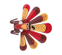 Bougeoir en Forme de Dinde, bougeoirs artistiques pour la décoration de Vacances et Les Moments Chaleureux de célébration de Famille, Pont de Thanksgiving