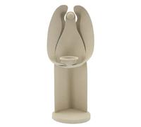 Bougeoir essentiel Mauro Ferretti Angel Beige 12,5x10x30 cm