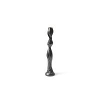 Bougeoir Gale H38 Aluminium Foncé