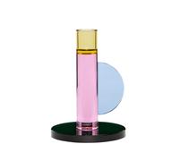 Bougeoir Hubsch Interior Astro Rouge 10x14 cm
