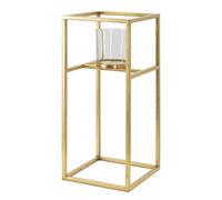 Bougeoir Mauro Ferretti Elegant Doré 15x15x25 cm