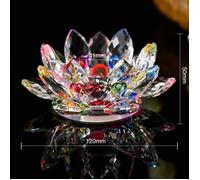 Bougeoir - Multicolor - Fleur de Lotus - Cristal - Décoration intérieure - Chandelier thé