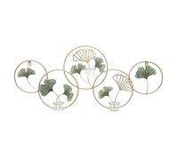 Bougeoir Mural en Métal ""Greenery"" 80cm Multicolore