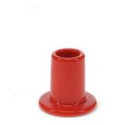 Bougeoir tube en céramique Rex London Rouge TU