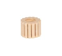 Bougeoir twisty 7,5x7,5x6 cm - Kraft