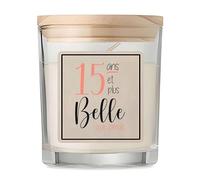 Bougie 15 ans et plus belle que jamais | Candle | Idée Cadeau Anniversaire Fête Original Famille Travail Départ Collègue Retraite Noël