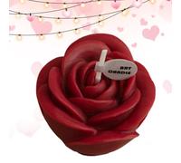 Bougie à fleurs,Bougies En Forme De - Bougies D'aromathérapie Avec Fleurs En Forme De Rose,Bougie Avec, Bougie De De Soja Parfumée Longue Durée Pour La Décoration De La Maison De San Va