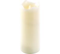 Bougie à LED scintillante, cire véritable (22,5 cm) - Britesta