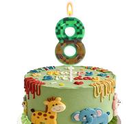 Bougie Anniversaire Chiffre Mine, Candele Numéro 8, Déco Gateau Candele Thème Jeu, Garçons Et Filles, Décorations Fêtes, Tarte Décoration, pour Anniversaires, Fête De Mariage, Fêtes Anniversaire